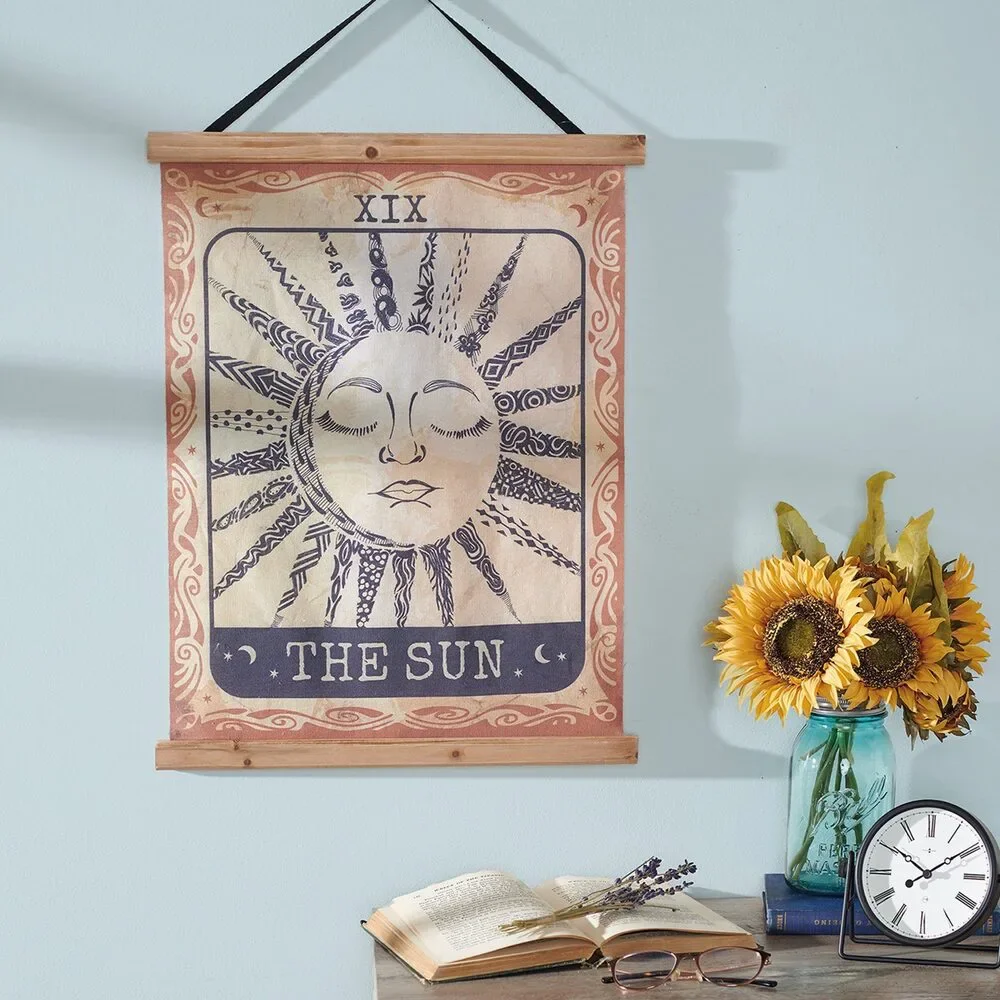 The Sun Hanging Wall Decor | Decorative Canvas - Picture 3 of 5